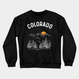 Vintage Retro Colorado State Crewneck Sweatshirt